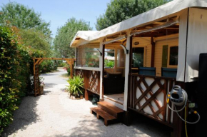 MobilHome Les Agapanthes au camping les Pins Maritimes